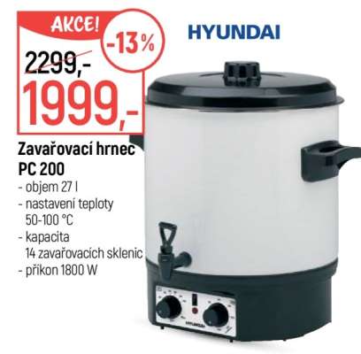 Zavařovací hrnec PC 200