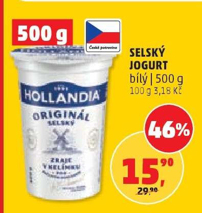 Selský jogurt bílý