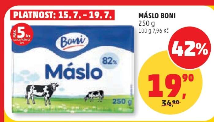 MÁSLO BONI