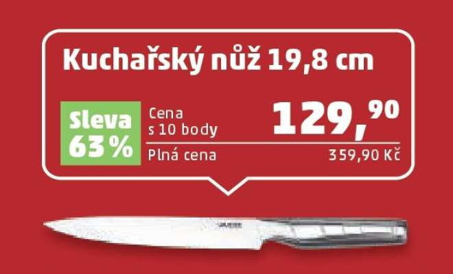 Kuchařský nůž 19,8 cm