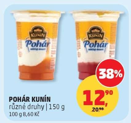 POHÁR KUNÍN