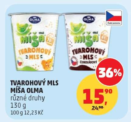 TVAROHOVÝ MLS Míša Olma