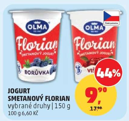 JOGURT SMETANOVÝ FLORIAN