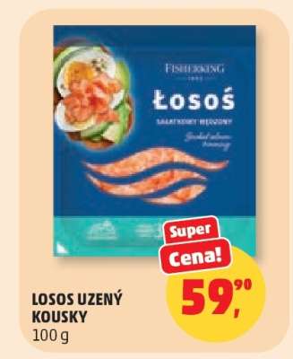 Losos uzený kousky