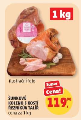 Šunkové koleno s kostí řezníkův talíř
