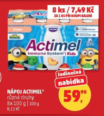 NÁPOJ ACTIMEL