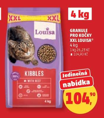 GRANULE PRO KOČKY XXL LOUISA*