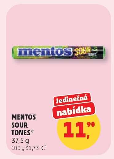 MENTOS SOUR TONES