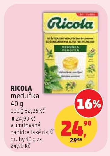 RICOLA meduňka