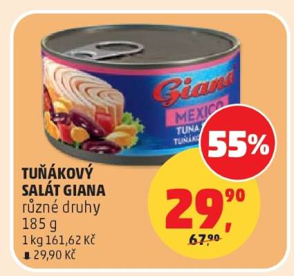 TUŇÁKOVÝ SALÁT GIANA*
