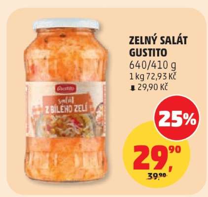 Zelný salát Gustito