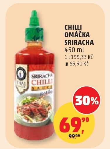 CHILLI OMÁČKA SRIRACHA*