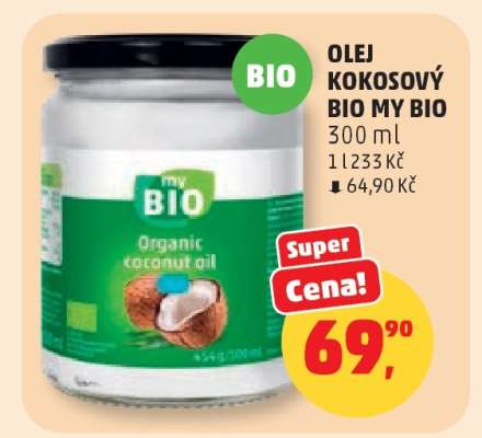 OLEJ KOKOSOVÝ BIO MY BIO