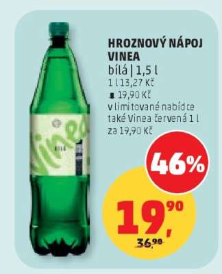 Hroznový nápoj Vinea