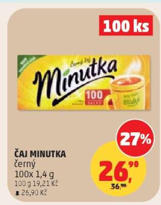 Čaj Minutka černý