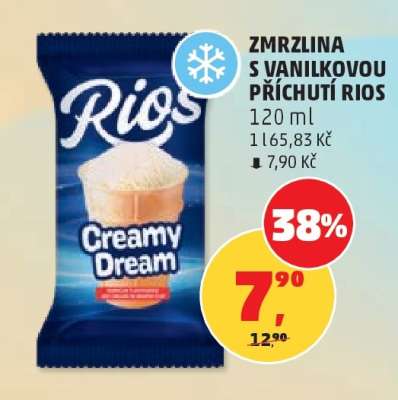 ZMRZLINA S VANILKOVOU PŘÍCHUTÍ RIOS