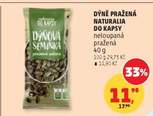 DÝNĚ PRAŽENÁ NATURALIA DO KAPSY
