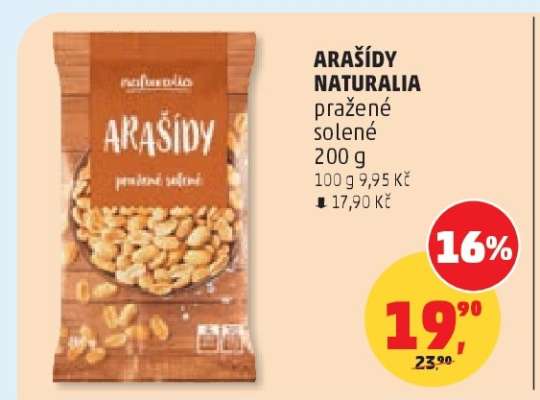 ARAŠÍDY NATURALIA