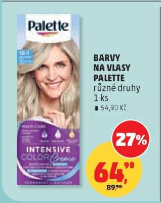 BARVY NA VLASY PALETTE