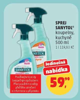 SPREJ SANYTOL*