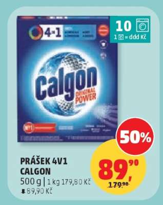 PRÁŠEK 4v1 CALGON