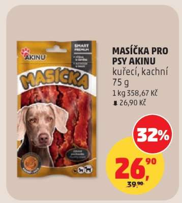 MASÍČKA PRO PSY AKINU