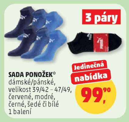 Sada ponožek