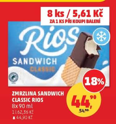 ZMRZLINA SANDWICH CLASSIC RIOS
