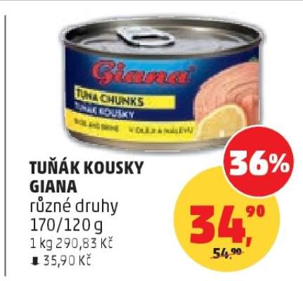 TUŇÁK KOUSKY GIANA