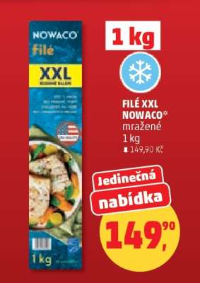 FILÉ XXL NOWACO mražené