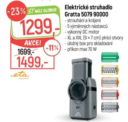 Elektrické struhadlo Gratta 5079 90000