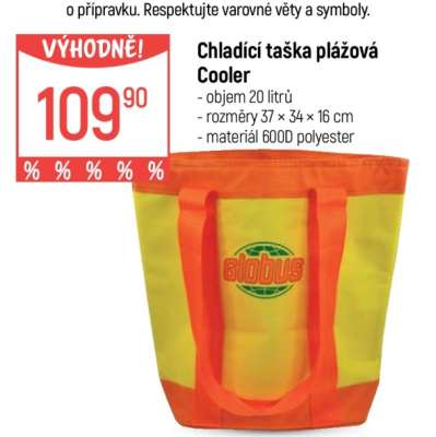 Chladicí taška plážová Cooler