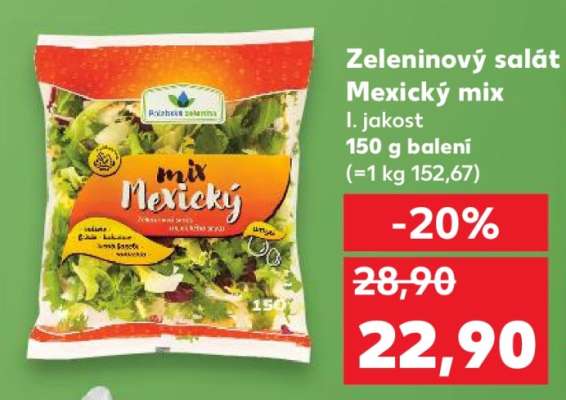 Zeleninový salát Mexický mix