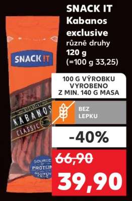 SNACK IT Kabanos exclusive