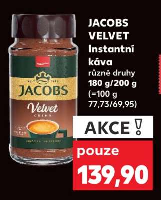 Jacobs Velvet instantní káva