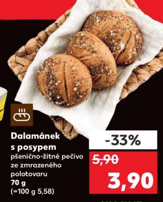 Dalamánek s posypem