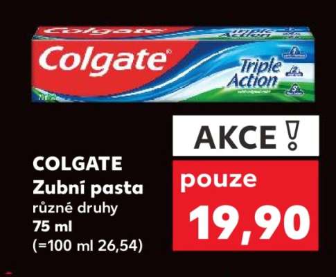 Colgate zubní pasta