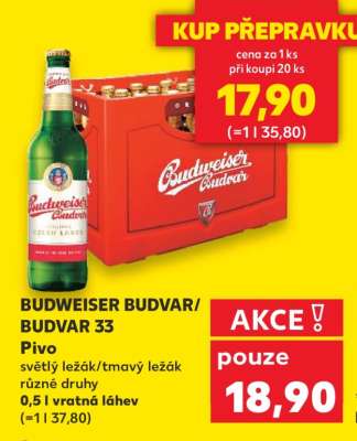 Budweiser Budvar, Budvar 33