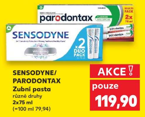 SENSODYNE/ PARODONTAX Zubní pasta