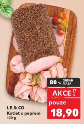 LE & CO Kotlet s pepřem