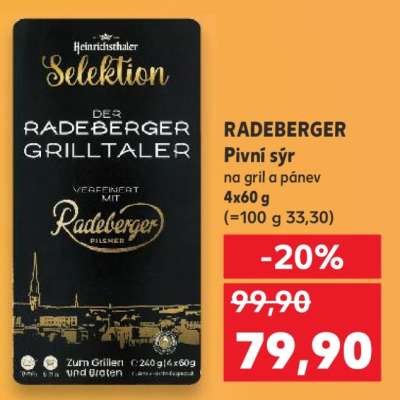 RADEBERGER Pivní sýr