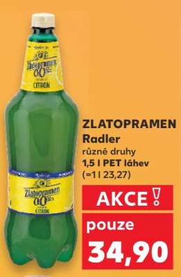 Zlatopramen Radler