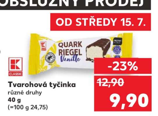 TVAROHOVÁ TYČINKA