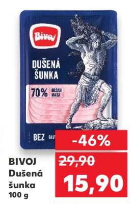 BIVOJ Dušená šunka 100 g