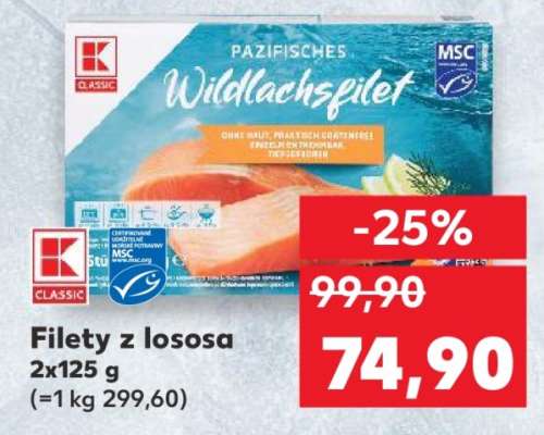 Filety z lososa