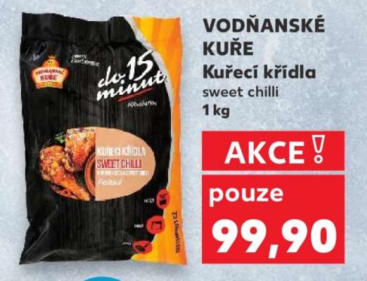 VODŇANSKÉ KUŘE Kuřecí křídla sweet chilli
