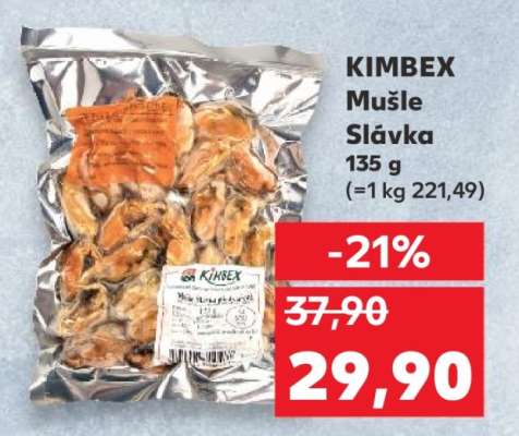 KIMBEX Mušle Slávka