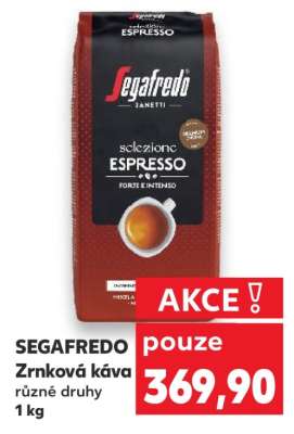 Segafredo zrnková káva