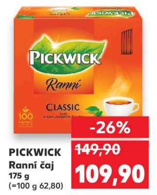 Pickwick Ranní čaj