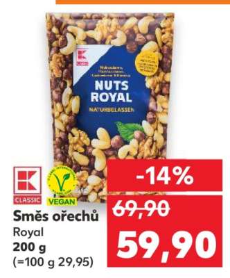 Směs ořechů Royal